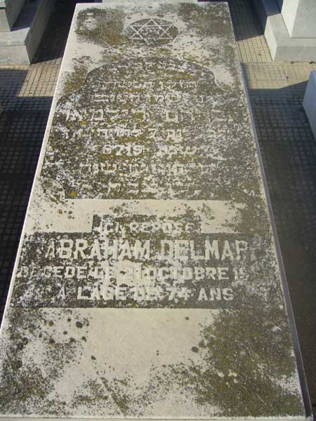 Grabstein von DELMAR Abraham