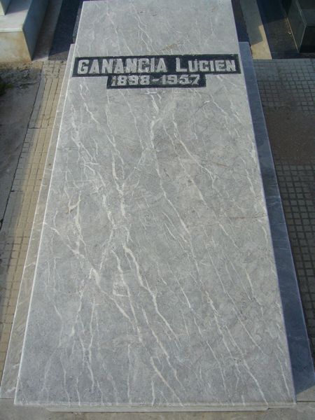 Tombstone of GANANCIA Lucien