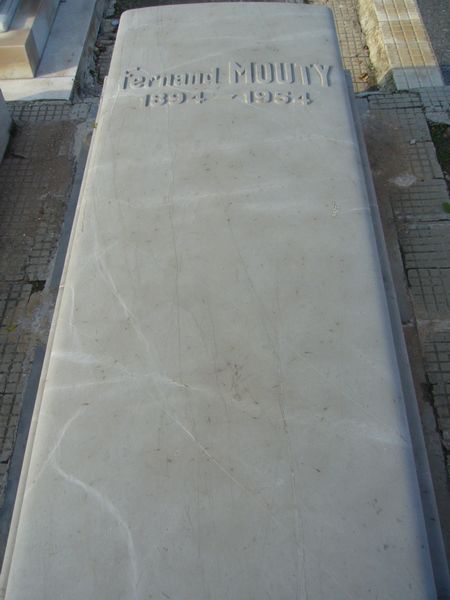 Tombstone of MOUTY Fernand
