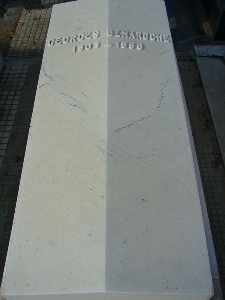 מצבת BENAROCHE Georges