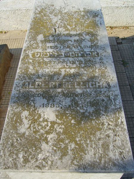Lápide de BELLICHA Albert Abraham