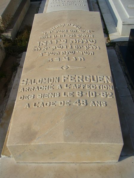 מצבת FERGUEN Salomon