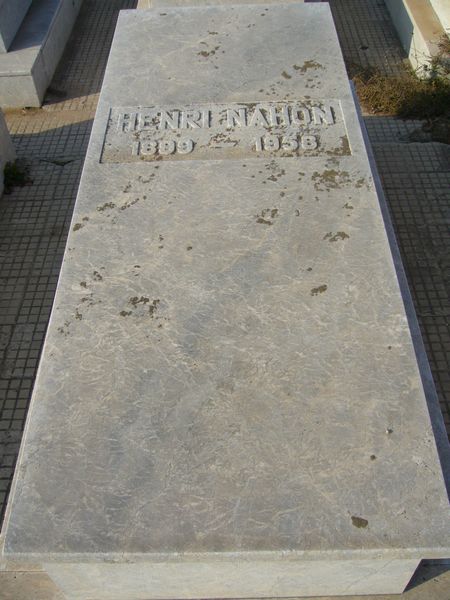 Tombstone of NAHON Henri Issac