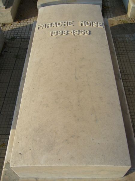 Tombstone of FARACHE Moise