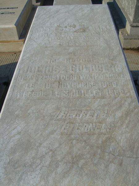 Tombstone of GOLDBERG Juliusz