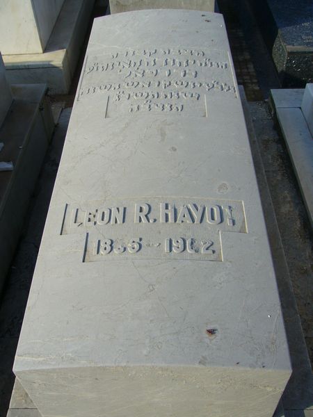 Grabstein von HAYON Leon R. Judah