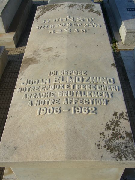 Stèle de ELMOZNINO Judah