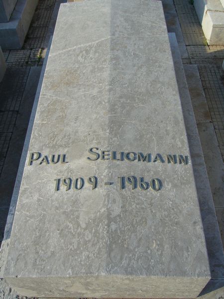 Tombstone of SELIGMAN Paul