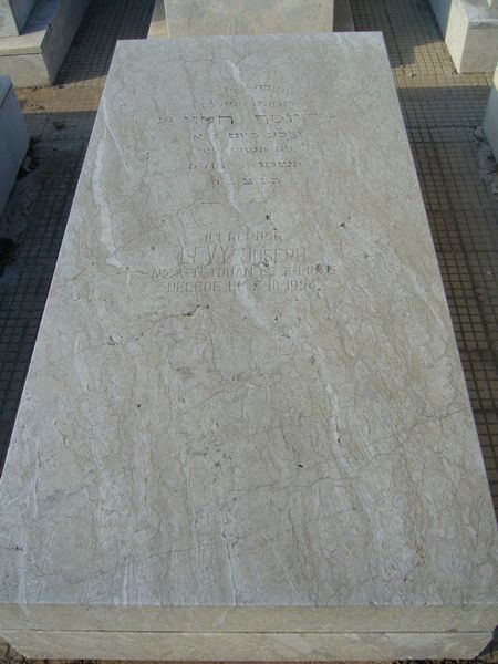 Tombstone of LEVY Joseph