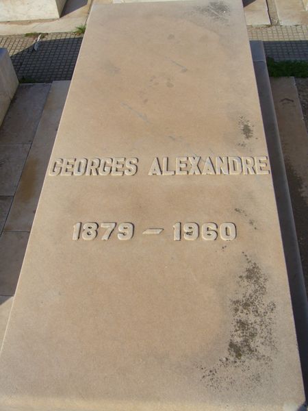 Tombstone of ALEXANDRE Georges
