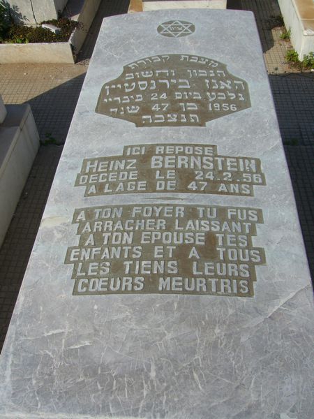 Grabstein von BERNSTEIN Heinz