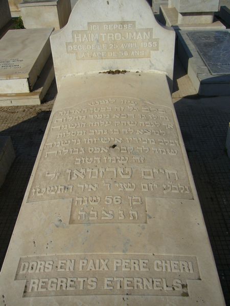 מַצֵּבה פון TRJMAN Haim