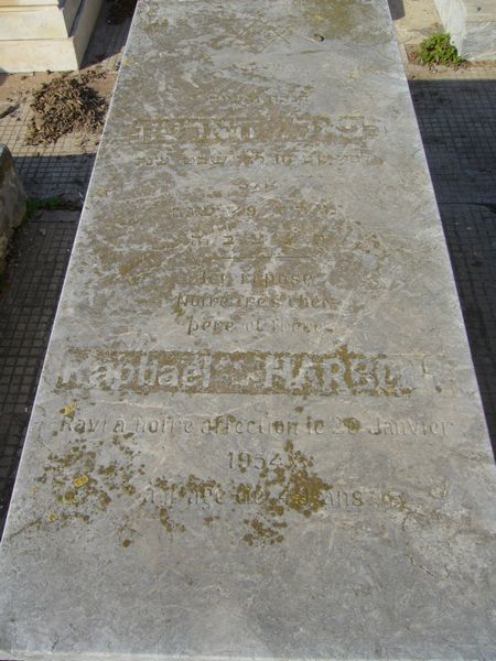 Grabstein von HARBON Raphael