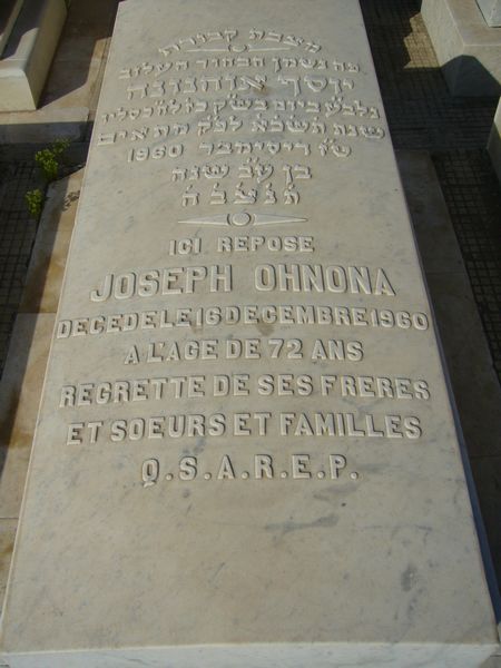 Stèle de OHNONA Joseph