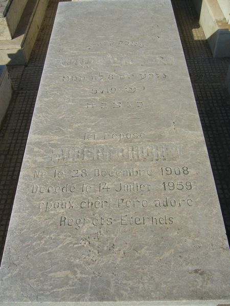Grabstein von CHICHE Albert
