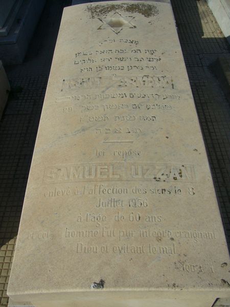Stèle de UZZAN Samuel