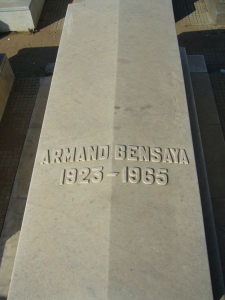 Grabstein von BENSAYA Armand