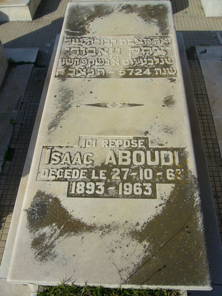 מַצֵּבה פון ABOUDI Isaac