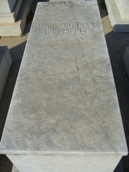 Grabstein von SOUSSANA David