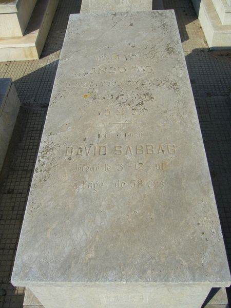 מַצֵּבה פון SABBAG David