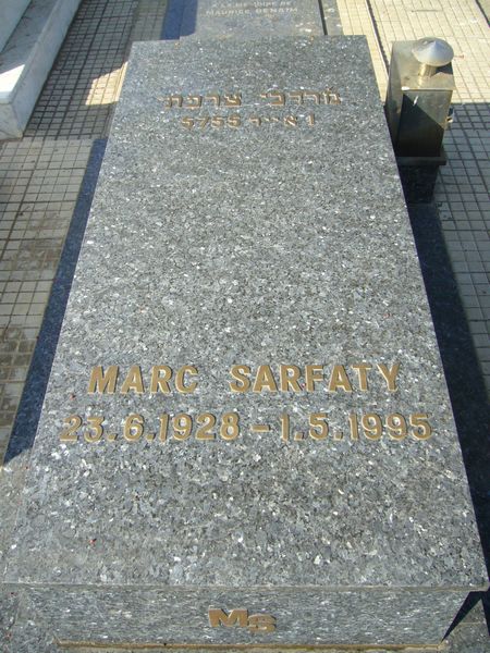 Grabstein von SARFATY Marc