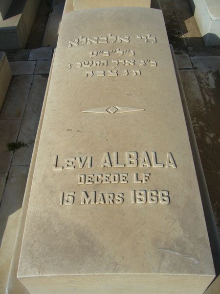 מַצֵּבה פון ALBALA Levi