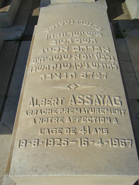 מַצֵּבה פון ASSAYAG Albert