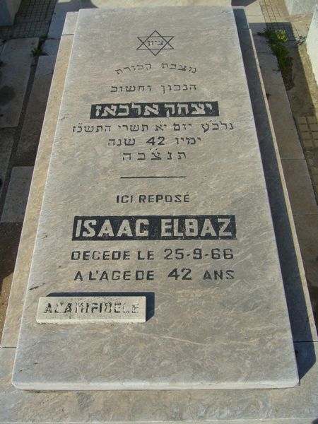 Estela de ELBAZ Isaac