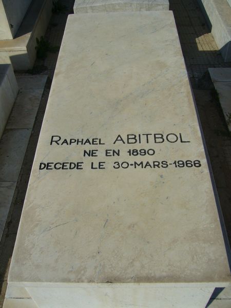 Estela de ABITBOL Raphael