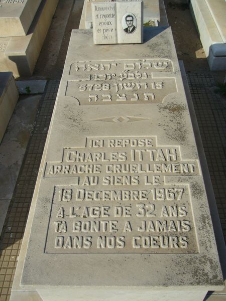 Tombstone of ITTAH Charles
