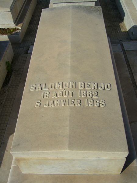 Grabstein von BENJO Salomon