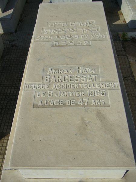 Estela de BARCESSAT Amram Haim