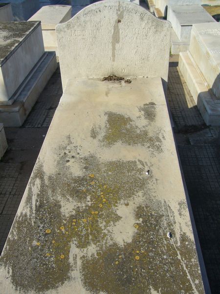 Grafsteen van MERTON Jack MASON