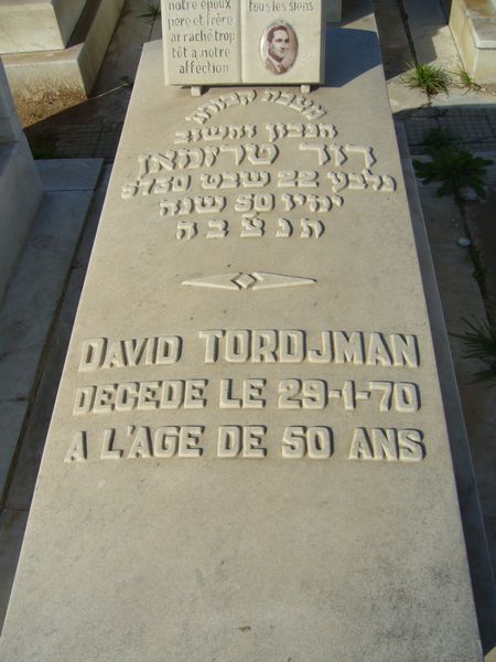 Grabstein von TORDJMAN David