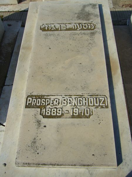 Grabstein von BENGHOUZI Prosper