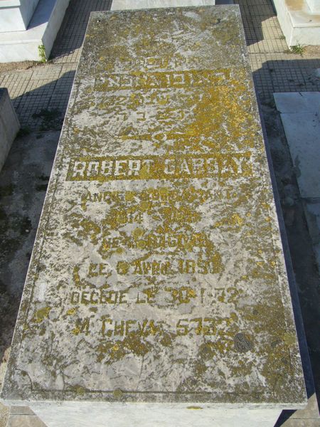 Stèle de GABBAY Robert
