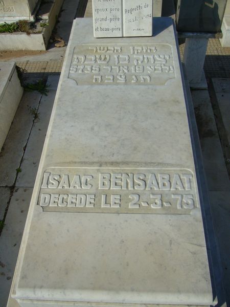 Estela de BENSABATH Isaac