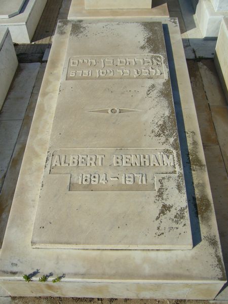 Grabstein von BENHAIM Albert