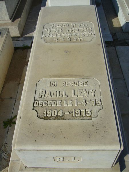 Stèle de LEVY Raoul