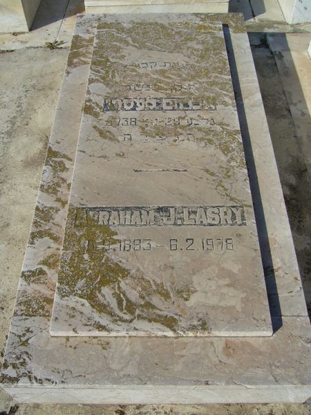 Estela de LASRY Abraham J.