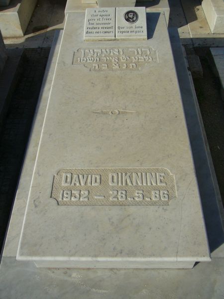 Tombstone of OIKNINE David