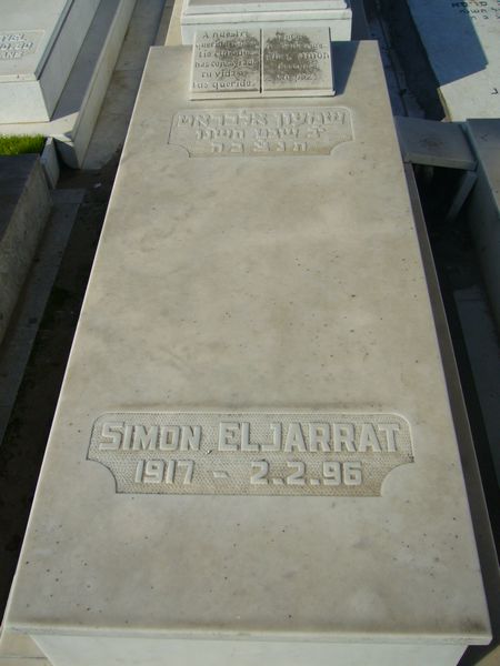 Stèle de ELJARRAT Simon