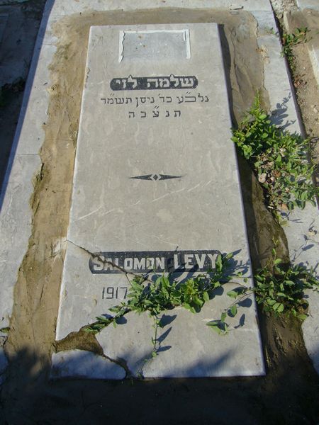 מַצֵּבה פון LEVY Salomon