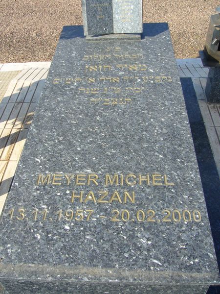 Stèle de HAZAN Meyer Michel