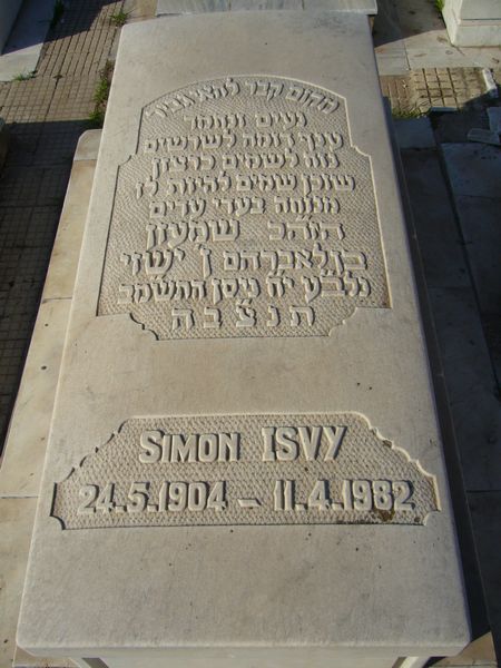 Stèle de ISVY Simon