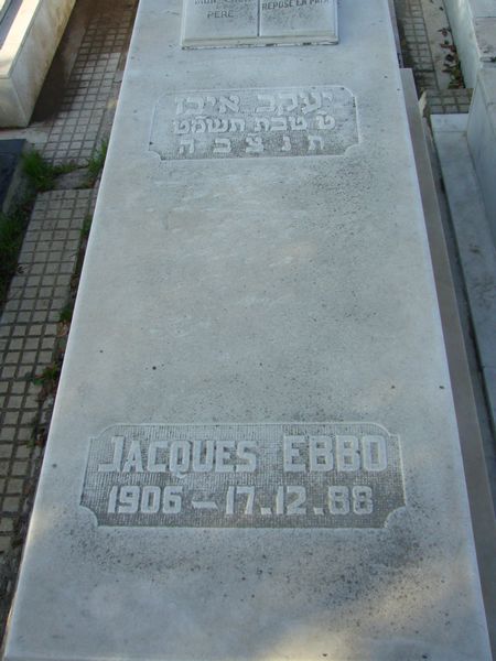 EBBO Jacques 的墓碑