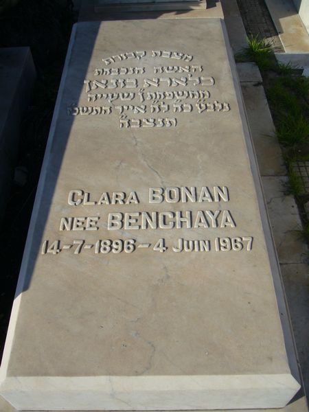 BONAN Clara 的墓碑