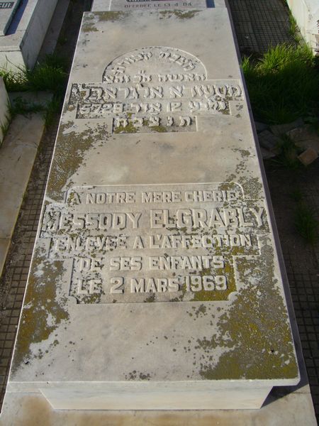 Stèle de ELGRABLY Messody