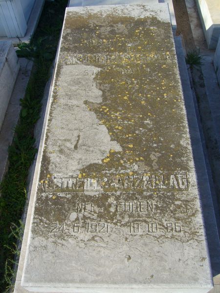 Tombstone of AMZALLAG Estreilla