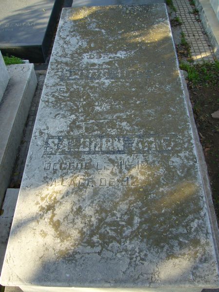 Tombstone of AMIEL Salomon